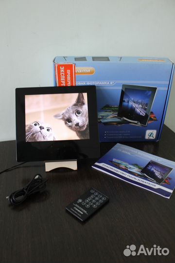 Цифровая фоторамка Digma, 8 дюймов