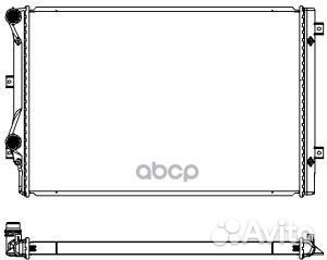 Радиатор sakura 34718501 Superb II (08) /Passat B6