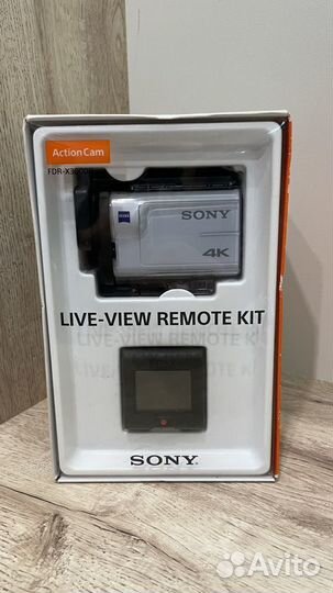 Экшн камера Sony FDR-X3000R/W