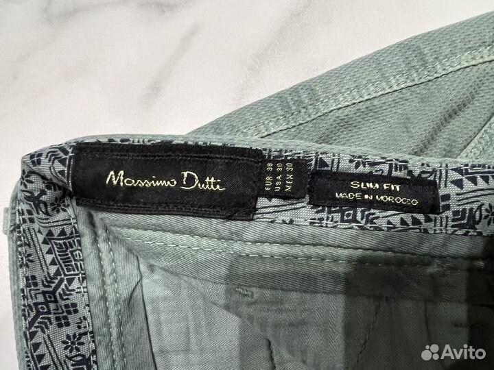 Брюки чинос massimo dutti