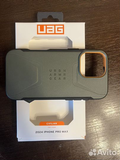 Чехол на iPhone 16 pro max UAG civilian