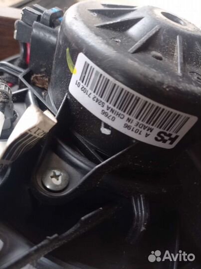 Chevrolet cruze моторчик печки