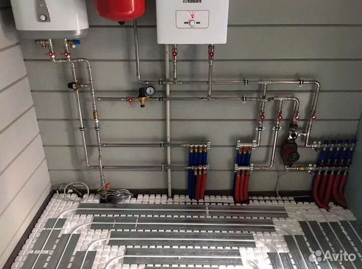 Монтаж теплого пола