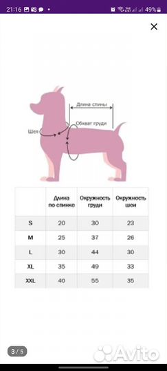Дождевик для собак