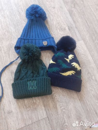 Шапка для мальчика 50 52