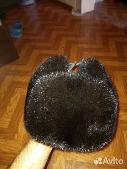 Мужская шапка норковая 58р
