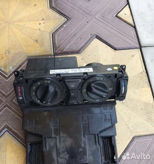 Блок управления климат контролем Мерседес w210 s21