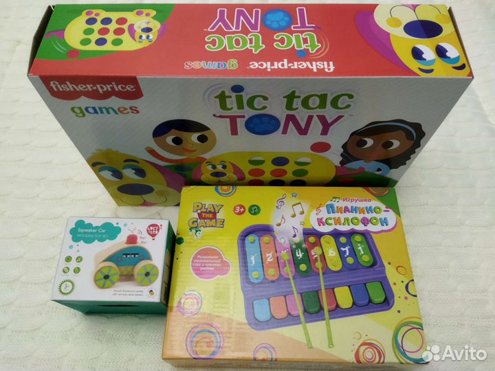 Ксилофон и Fisher Prise новые.Все за 800