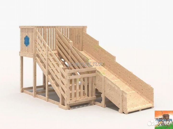 Детская игровая площадка безопасная