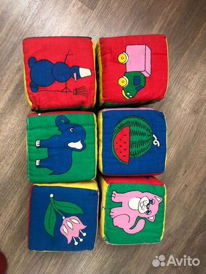 Кубики, кегли, пазлы и другие игрушки