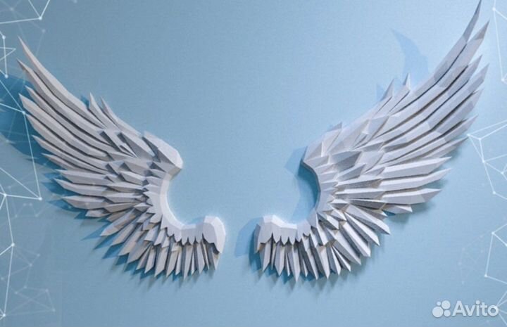 Декоративные крылья для фотозоны