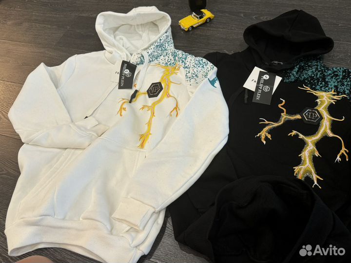 Худи philipp plein череп