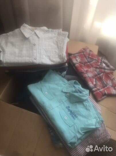 Вещи пакетом на мальчика 98 104