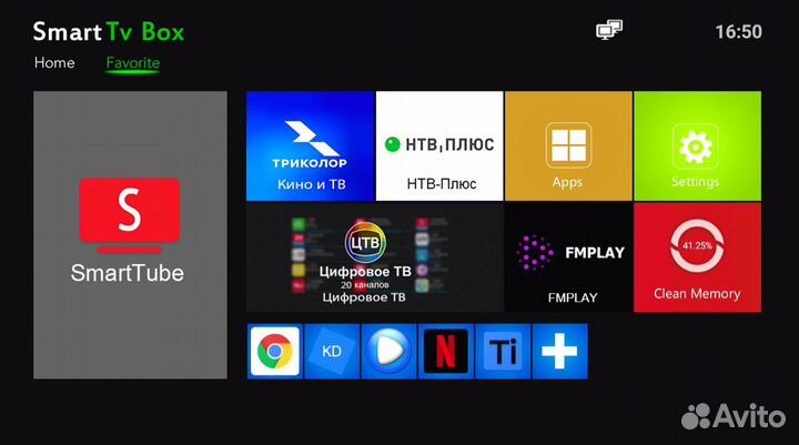 SMART TV приставка X96mini s905w2 с бесплатным тв