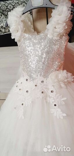 Пышное платье для девочки