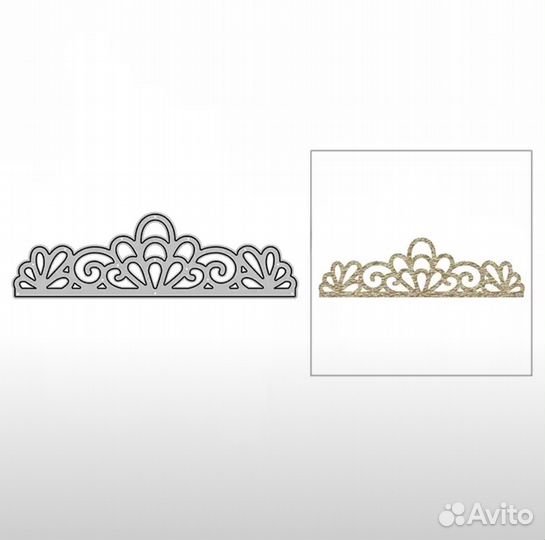 Нож для вырубки корона