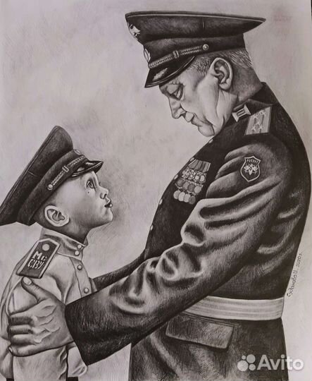 Портреты по фотографии на заказ