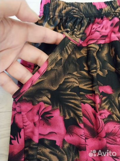 Брюки домашние новые, р46-48