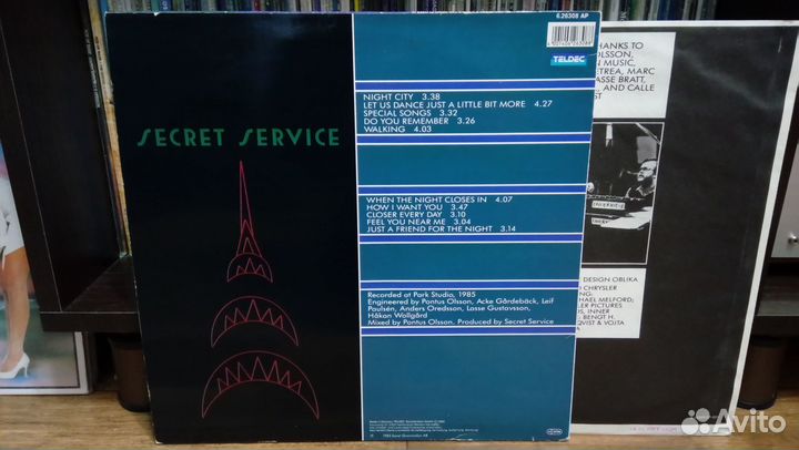 Secret Service '85 (конверт+вкладка, Германия)