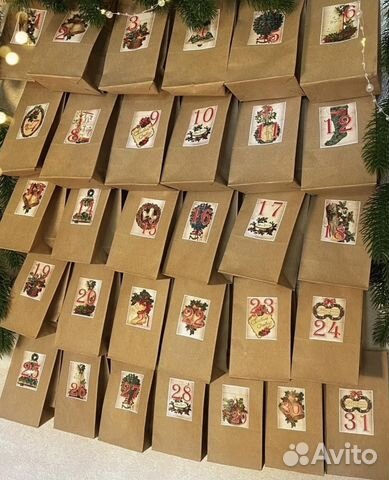 Адвент календарь с корейской косметикой