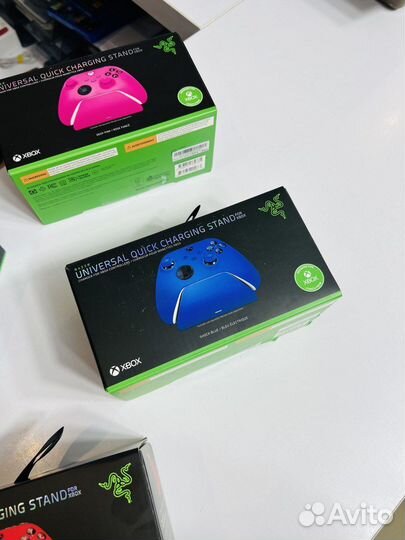 Зарядная станция Razer для контроллеров Xbox Blue