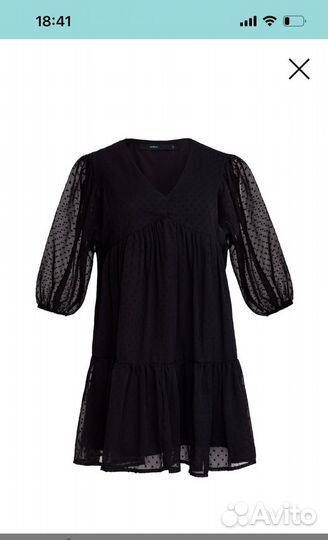 Платье черное befree M