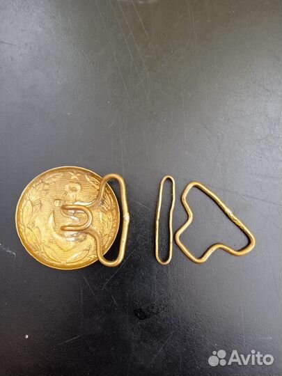 Пряжка бляха офицерская ремень вмф СССР