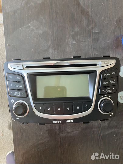 Магнитола hyundai solaris