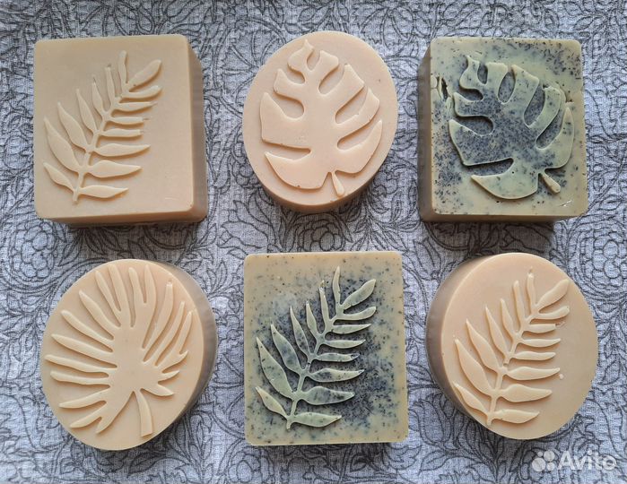 Мыло мятное ручной работы