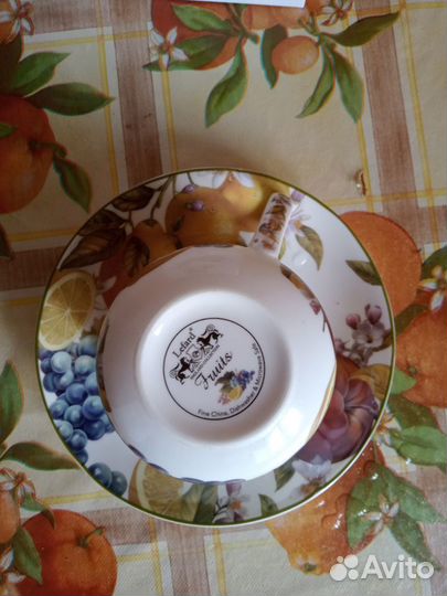Чайная пара фрукты фирмы Lefard(Англия), 400мл