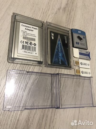 Compact Flash Adapter, USB BT adapter, HP CF adapt
