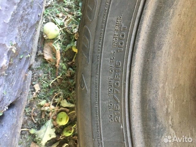 Продам колёса r16 215/70 (резина зимняя)