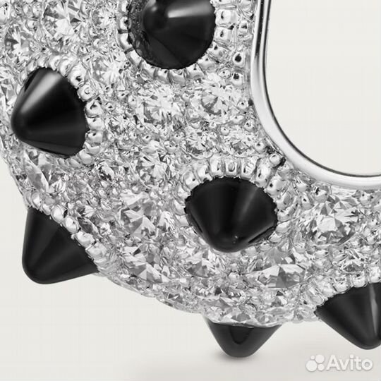 Юв. изделие Cartier ClashUnlimited single earring N8515229 + подарок 1 год гарантии