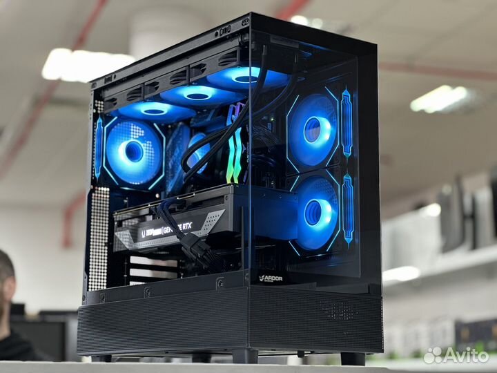 Игровой пк новый мощный на I5-14600KF RTX 4070Ti