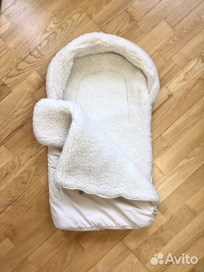 Конверт зимний овчина