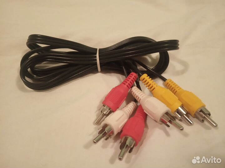 Кабели тюльпан-тюльпан в ассортименте