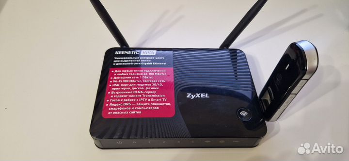 Wifi роутер zyxel viva + huawei e3276