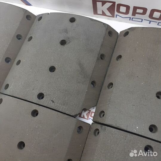 Накладки тормозные, комплект Scania