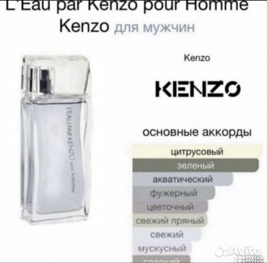 L eau Par Kenzo Pour Homme