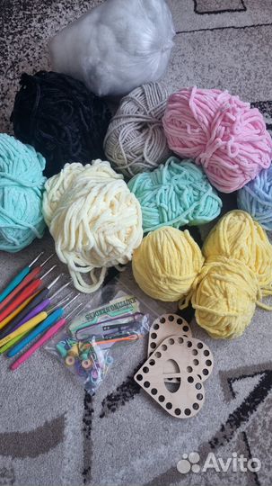 Пряжа для вязания игрушек цена за все