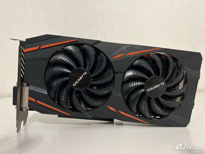 Видеокарта gigabyte RX570 Gaming MI 4gb