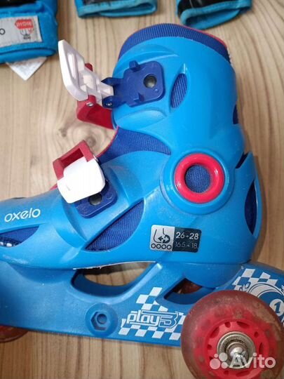 Самокат ролики шлем защита