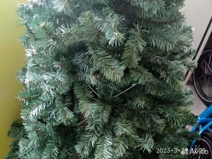 Елка новогодняя голубая 150 см искусственная