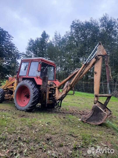 Услуги трактора экскаватора