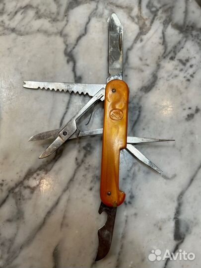 Нож складной Ворсма СССР Клеймо