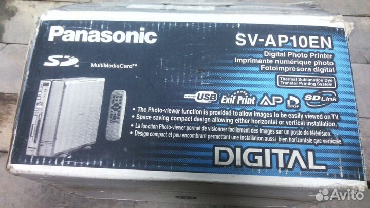 Фотопринтер Panasonik SV-ap10en