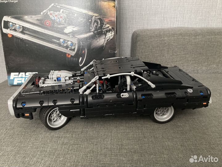 Lego Technic 42111 dodge charger доминика торетто