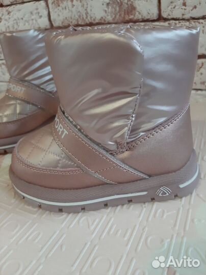 Детские зимние ботинки дутики