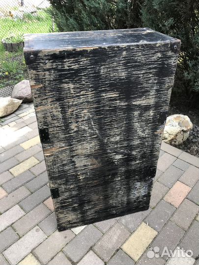 Старинный антикварный ящик, сундук СССР