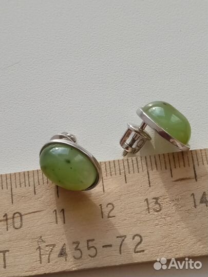 Серьги, кольца серебряные